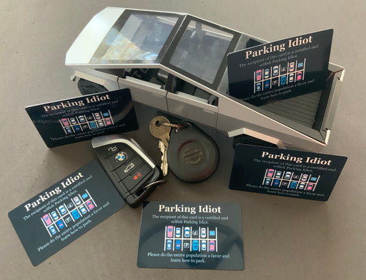Parking Idiot Card