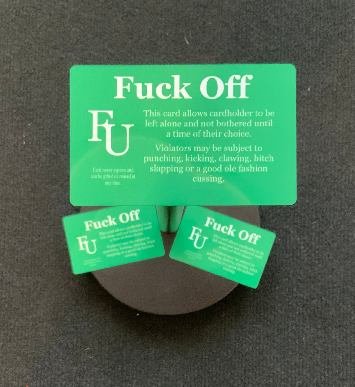 F**K Off Card