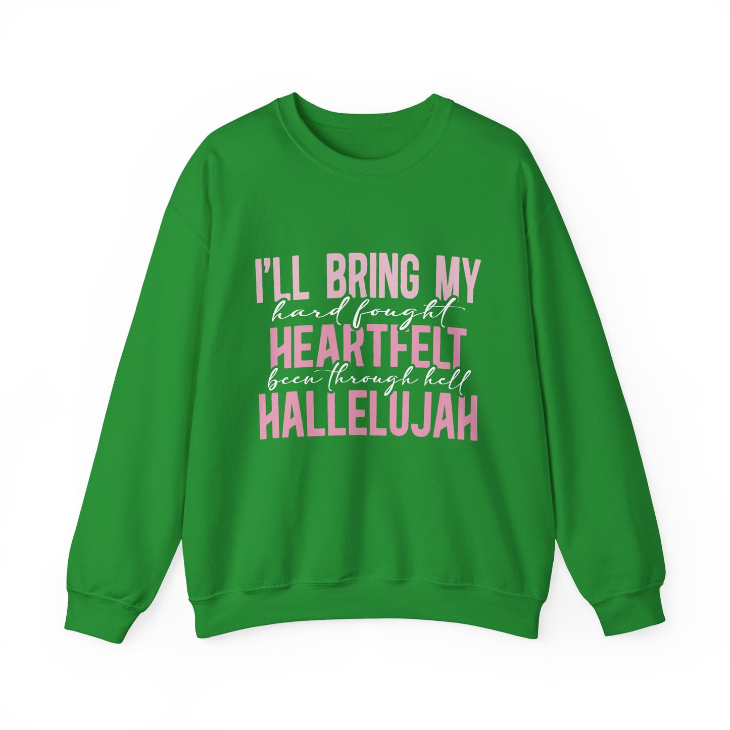 Heartfelt Hallelujah Crewneck Sweatshirt