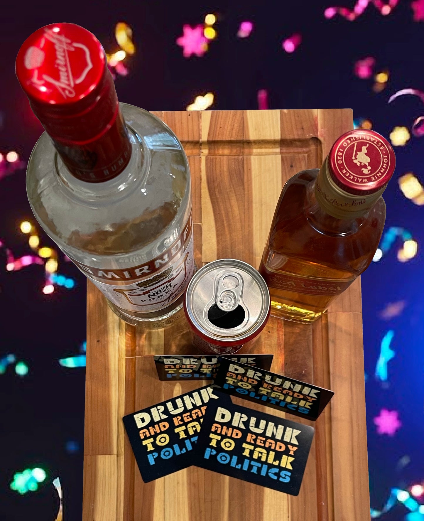 Drunk and Ready to Talk Politics Card