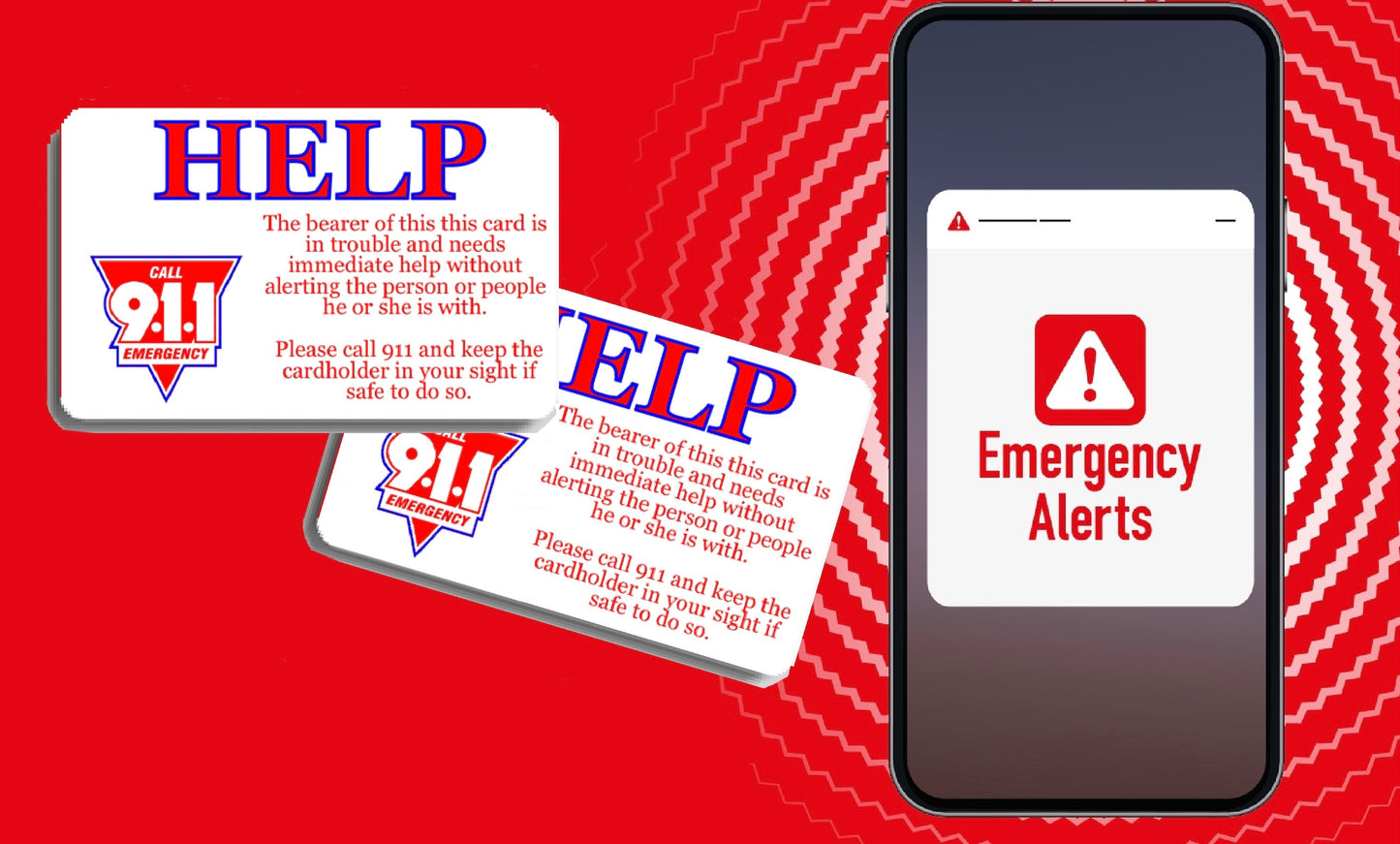 Help Card- Emergency Help Needed