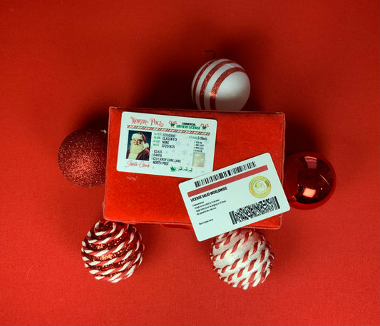 Santa Clause Drivers License
