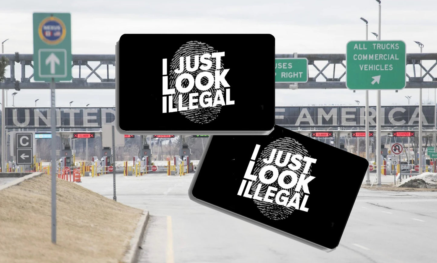 I Just Look Illegal – Funny Humor Card